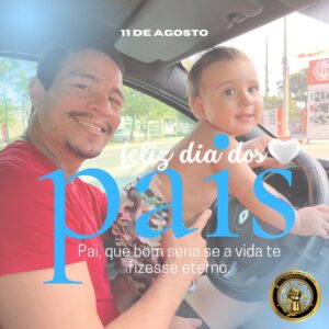 Felipe Colares Instagram - Feliz dia dos pais a todos os papais que se fazem presente e aos que já se tornaram anjos e cuidam da gente lá do céu ❤️🤍
.
#felizdiadospais