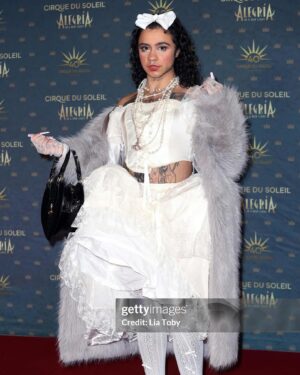 Felix Mufti Instagram - cirque du soliel premiere the other night was insaneee 🙏🏽
styled by @pretending2besomeone
makeup by @saffronjacobsmakeup 
nails by @nudeynails