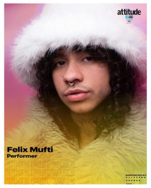 Felix Mufti Instagram - wow💘 what an honour it is to be named one of @attitudemag ‘101 LGBTQ  trailblazers of the year’ !! i had the best time at the event sponsored by @bentleymotors with gifts from @louisvuitton !! so incredible to meet so many amazing ppl n i was so lucky with my table to be sat with such icons (and new friends!!) n feel so blessed my lil queer scouse reality is getting reckognised on a level i never could have imagined 🥹🫶🏽 thank u attitude!! what an honour !!