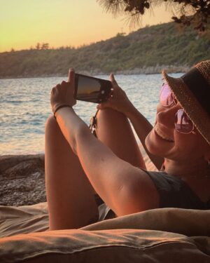 Filiz Ahmet Instagram - #sunset in #heaven 🌅