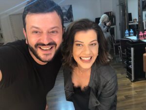 Filiz Ahmet Instagram - #tbt @armendramadani #artfashion 💇🏻‍♀️