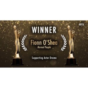 Fionn O'Shea Instagram - THANK YOU SO MUCH @iftaacademy !! I’m over the moon !! X