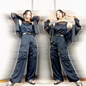 First Summer Uika Instagram - #ウイカ私服 🖤🖤
@aoiwanaka.official  のセットアップ🖤