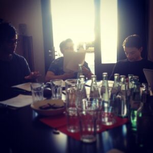 Florentin Will Instagram - Erste Textprobe für die Livesketche. Das Rampenlicht im Nacken... #dueilv #erfrischung