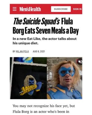 Flula Borg Instagram - to transformate into JAVELIN in #TheSuicideSquad i was having to do many aktivities, like braiding a giant’s hairs. danke to my trainer man @paolomascitti for making it possibull and to @mjfit, @mensjournal, und @menshealthmag for telling peoples about this muskle jurney! watch @jamesgunn’s @thesuicidesquad in the theatres now!

photo @lesliealejandro 
hair @uhmeeleeuh 
hmu @ashleydonovan 
style @laura_sophie_cox
