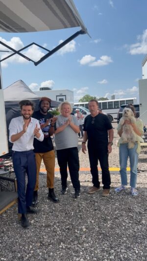Fortune Feimster Instagram - Just give Arnold the money! On set of season 2 of Fubar. More action…and more laughs to come! Check out season 1 streaming now on @netflix