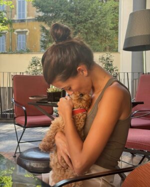 Francisca Cerqueira Gomes Instagram - Living in Simba’s world! 🦁
New member of the fam