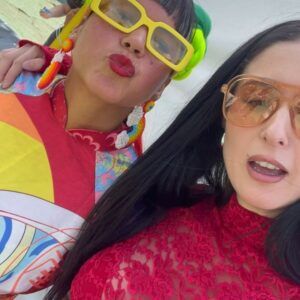 Francisca Valenzuela Instagram - baby tiene nuevas madrinas y son lo más🧚‍♀️✨✊💥💕🐣 celebrando el poder femenino en cdmx el fin de semana ⚡️⚡️⚡️⚡️⚡️⚡️⚡️