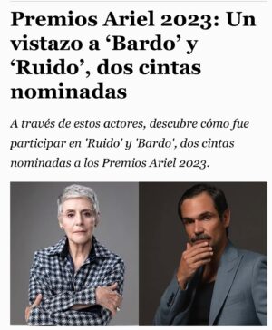 Francisco Rubio Instagram - Gracias @forbesmexico @forbeslifelatam por  el espacio y hablar de @bardomovie rumbo al #ariel65 🎞️🙏🏻💫
RP @pinpoint_com

https://www.forbes.com.mx/forbes-life/entretenimiento-premios-ariel-2023-vistazo-bardo-y-ruido/