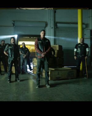 Franco Delgado Instagram - Tonight, tune in for episodes 1 & 2 of @mayansfx. Check your local listings for showtimes. #mayansfx #mayansmc #hankloza #elpacificador #hankscode #tranq #frankieloyal  #season5 #thefinalride #fx