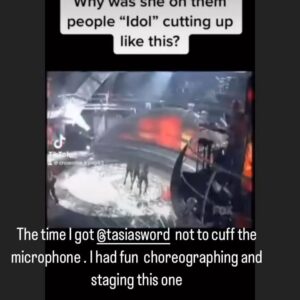 Frank Gatson Jr. Instagram - The time I got to stage and choreograph @tasiasword Fantasia. Repost @fantasia_thevoice 

Pure energy and magic. Bgvs were killing it too. So much FUN in rehearsal 

Congratulations Fantasia on everything.  That Oscar is yours