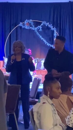 Frank Gatson Jr. Instagram - Today is my birthday. My wish is for everyone to hear and follow the Rock philosophy of my great friend Sonja. 

Thank You @sonjanorwood 

#sharethelightsparklebrighter
#circleofwomen
#IPAAC
#Libra
#family 

Also thank you to my sister @vergatson for finding 8 rocks each for 30 tables. A great birthday gift from Sonja and Veronica and Tracy 

Thank you to everyone who sent me a bday wish today.