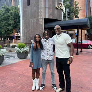 Franklin Lashley Instagram - Lashley Family 2024: Being their dad is the most rewarding role of my life. I will continue to work hard to be their role model, protector and biggest cheerleader. #family #lashleys #familygoals  #fatherdaughter #fatherhood