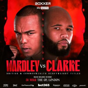 Frazer Clarke Instagram - 𝗦𝘁𝗮𝗰𝗸𝗲𝗱 from top to bottom 🥞🔥

Which fight are you most excited about? 👀

#WardleyClarke | 31.03.24 | @skysportsboxing | @peacock