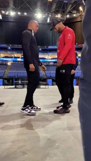 Frazer Clarke Instagram - The FIRST face-off of fight week 😤

#WardleyClarke - Sunday