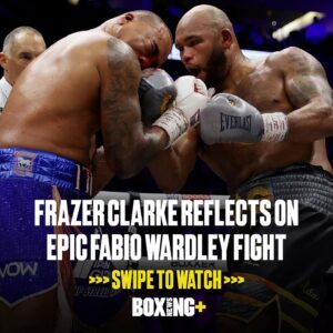 Frazer Clarke Instagram - 🔊 @frazerclarke reflects on his epic British title draw with @fabiowardley last night. 

#WardleyClarke #Boxing #Heavyweight