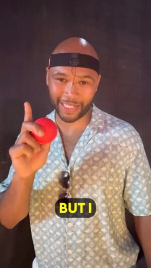 Frazer Clarke Instagram - The boxing reflex ball challenge! It’s harder than it looks 🤪