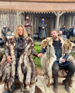 Frida Gustavsson Instagram - some favorite moments from making vikings: valhalla season 3 ❤️‍🔥