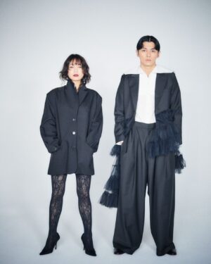 Fumi Nikaido Instagram - GINZA 7月号
二階堂ふみ×眞栄田郷敦
『ジェンダーレスファッション』

@ginzamagazine 
@ikenoshiori 
@takayama_eri 
@tokachaan 
@takaaki_nagano 
@stylistmasaya
@misu__hm