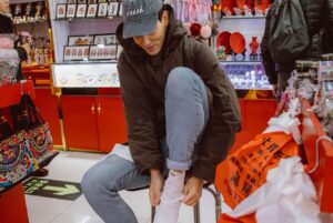 Gabe Saporta Instagram - Beijing was so cold my pizza socks needed reinforcements.