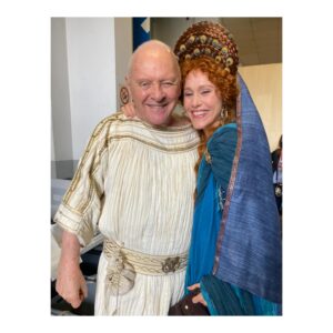 Gabriella Pession Instagram - Dreams do come true 
@anthonyhopkins 
@peacock 
@amazonprime 
@rolandemmerich 
@marcokreuzpaintner 
@weareagcstudios 
#thoseabouttodie 
#anthonyhopkins 
#onset 
#rome