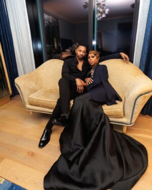 Gail Bean Instagram - Dear Malcolm Mays The Great,

You, sir, are such a phenomenal BLACK MAN! I'm honored to witness your brilliance x your protection, not just for those you love but for those who can't defend themselves. This year has been a culmination of your hard work, your genius x God. BLACK BOY JOY should be protected, respected x encouraged! In every room with or without you, know I intend to do just that. Malcolm, for all the times you felt unsupported, I apologize on behalf of those too coward to publicly stand by you or admit to their wrongdoings. 

Society claps briefly when black men win, they crucify to no end when black mens flaws get the better of them, yet their is silence the loudest when black men are thriving x shining but to no fault of their own get accused/mistaken for wrongdoing. Instead of an explanation x apology, black men are isolated x exiled when they should be comforted x loved on. 

June is Men's Mental Health Awareness Month. I challenge us as a society to do better. Because the mere act of pretending men are in the wrong during the times that they are not x the accusatory culture that has gone on for far too long x too loud, is a recipe for delusion. S/O to the men that remain strong despite the attacks. Continue to beat the odds. S/O to the men that persevere through the disgusting x unfair labels placed on them, which they have not earned. May God x the Ancestors shield you from the lies, the judgment x the weapons formed against you. God is within you black man, you will not fail! I love you with every breath in my body. 

Love x Light,
Gail Bean 
'Big Bean' 🗣THE BIGGEST
💄 @camaraaunique 
💇🏾‍♀️ @kaorinikstudios 
STYLIST @apuje 👗 @ritavinieris
📸 @whoelsebutgiles @thehbuc