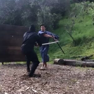 Gaku Space Instagram - I'm not the hero in this scene.🙅🏻‍♂️
Actors in fight scenes have the easiest job. 
But stunts require high skills to make us look good & keep us safe. 👊
Also they take hits & do dangerous stuff.🙏
Shout-out to @ed_nathan & @cribe_clive for fantastic job! 🙌🙌🙌
#gakuspace #actorslife #filming
#samurai #ninja #katana #katanafight 
#leadactor #supportingactor #stunt 
#allimportant #shoutout