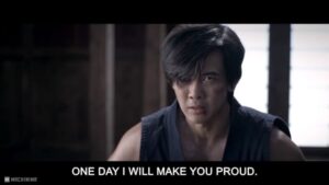 Gaku Space Instagram - SFAF Throwback 4/5!
One day I will make you proud. 🙎🏻‍♂️🙇🏻‍♂️
Or are you already proud of me? 😤😭😎
🎞: Street Fighter Assassin's Fist
Directed by @thejoeyansah 
Written by @thejoeyansah @christianhoward 
#streetfighterassassinsfist #gouki #gotetsu 
#capcom #funimation #liveaction
#followingdreams #actorslife