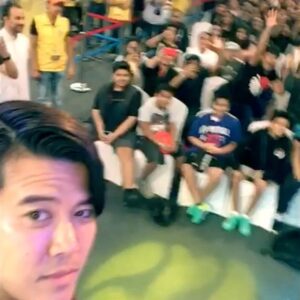 Gaku Space Instagram - Comic-con Kuwait Panel
Greeting fans with @jonnycruzzz & MC @baraaabdulla !
I was so overwhelmed & impressed how passionate & strong community Overwatch has!
I can't thank enough to each of you for supporting us!
We love & appreciate you guys & will return back to you through our work!
#overwatch #lucio #genji #gencio 
@comicconkuwait #panel #greetingfans #overwhelmed 
#appreciatefans #lovefans