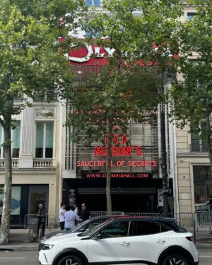 Gary Kemp Instagram - Excited to be playing the Olympia in Paris tonight. I first played here forty years ago with @spandauballet and this will be my third time with @saucerfulofsecretsofficial. It’s a hallowed stage as the Beatles famously played here sixty years ago in January 1964. Love that they still have the same billboard. 
#nickmason #nickmasonssaucerfulofsecrets #pinkfloyd #setthecontrolstour