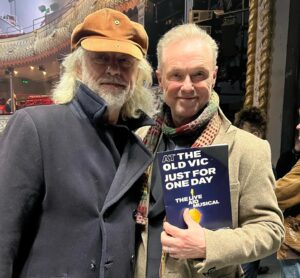 Gary Kemp Instagram - So proud to sit next to this man tonight at the Live Aid musical, Just For One Day. What a cast, what a band and what a show. So incredibly moving and uplifting. Who would have thought that 40 years after Bob asked me if I thought a record might help, we’d be sitting next to each other watching a musical about those incredible invents. Love you Bob. @liveaidmusical