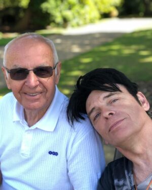 Gary Numan Instagram - To the most important man in my life, now and always. Happy Father’s Day Dad.