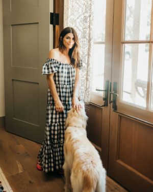 Genevieve Padalecki Instagram - Dog days of summer are almost over!  Celebrating our sweetest boy on international dog day. Arlo, you’re pure joy on four paws. ❤️