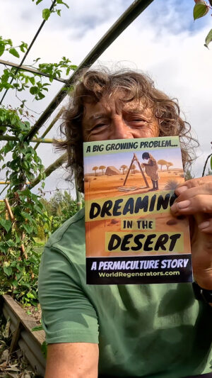 Geoff Lawton Instagram - Check out worldregenerators.com for the free online version, more short stories and information about #permaculture for kids. 

#discoverpermaculture #permaculturebook #permaculturekids #outdoorclassroom #harvestwater #waterharvesting #swale #growyourown #kidsgardening