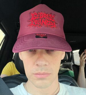 George Clanton Instagram - Just announced two more shows!!!
October 8 in Round Top NY at Glen Falls House—
And November 29 in Brooklyn at Warsaw!
Those new shows go on sale Friday but available now with a super secret presale code “everythingiwant”
Tour starts tonight in Las Vegas!!!!! 
Look at my little hat