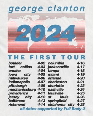 George Clanton Instagram - I just love this video from my last tour, made by @mistahluck - i love it so much I’m going on tour again in less than two weeks!!!!

Look at all those dates, certainly I’m coming to a city where you live or where one of your cousins whom you haven’t seen in years lives. I’m sure they would love to see you. When are you going to make that trip? You keep putting it off… anyway you can get tickets for all these shows right now at www.georgeclanton.com
And as a matter of fact while we are here, i have another website www.100percentelectronica.com where i distribute my music and music by other independent artists that i love out of my own home. Right now we are going a big sale where every record you buy, i will pick another different record for you and include it in your order so you can discover some new music by surprise. We call it the FREEquinox. It’s over at 5:30pm pacific today which is about an hour and a half away, but i thought id try to tell you about it one last time. We can’t let this go on forever…

Don’t forget about my tour