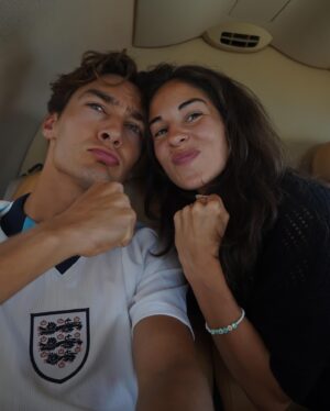 George Russell Instagram - To Berlin 🏴󠁧󠁢󠁥󠁮󠁧󠁿⚽️🇪🇸

Special to have both of our countries in the @euro2024 final. One of us will be happy tonight 😂