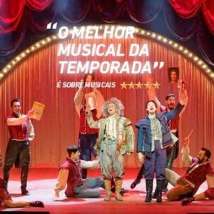 George Sauma Instagram - AH, UM MUSICAL! 🎭Uma maneira inovadora de contar uma história... aqui em "Alguma Coisa Podre passamos os dois últimos meses trazendo a classe de Will Shakespeare com a inovação dos musicais, em um espetáculo que trouxe muitas emoções para o público paulista! 🍅

Neste domingo temos nossa última sessão no @teatroporto e gostaríamos de agradecer a todos os que vieram conferir todas as pataquadas dos irmãos do Rêgo Soutto aqui com a gente! Conta nos comentários - qual seu momento favorito de #AlgumaCoisaPodre? 🍅

#musicalpodre #shakespeare #teatroporto #somethingrotten #broadway #algumacoisapodre #teatromusical #teatroemSP #showtime #cultura