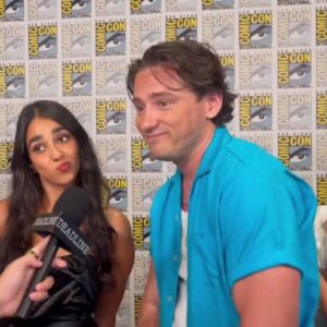 Geraldine Viswanathan Instagram - MCU MAMAS ⚡️🥶💙🏃🏽‍♀️🦹🚘 THUNDERBOLTS @ COMIC CON 💥