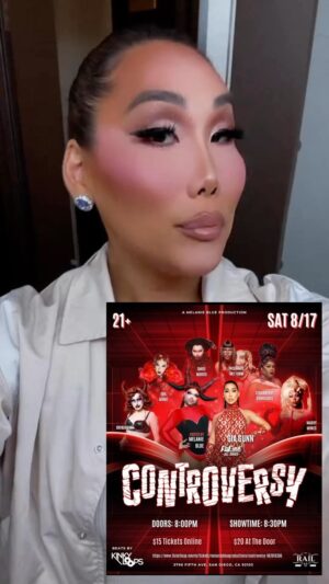Gia Gunn Instagram - Who doesn’t love a little controversy? 
Get ready for a night of amazing, entertaining, and controversial drag performances from your talented cast of drag queens; 
⚠️ @strawberrycorncakes_roche
⚠️ @maddymokes 
⚠️ @eda.mame.doll 
⚠️ @lachikavara 
⚠️ @incarnate.af 
⚠️ @smilemortis 
HOSTED by ⚠️ @therealmelanieblue
Joined by our extra special guest ⚠️ @gia_gunn 
Venue: @therailsd
Doors open at 8pm 
Showtime 8:30 pm
15$ tickets online and 20$ ticket at the door 
Tickets at : https://www.ticketleap.events/tickets/melanieblueproductions/controversy-962018366
Get your tickets now & Be prepared to gag!

#drag #sandiegodrag #sandiegodragshow #therail #giagunn #dragqueen #melanieblueproductions #rpdr #dragshow #controversy #drag #dragqueens #lgbtq #gia #rupaulsdragrace #sandiego