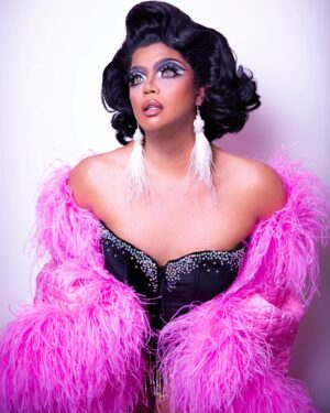 Gigi Era Instagram - Booogsh I’m Gorgeous 
BARBIE DREAMING FOR DRAGRACE PHILIPPINES SEASON 2 PREMIER NIGHT. 
congratulations again ladies 

Is she serving? Let me know and comment down below💕👛💞

Designer: @johncarasig
Photo: @marcophotography86 
Hair: @the.jquinn 

#couturefashion #feather_perfection #highfashion #chanel #fashionstyle #hkphotography