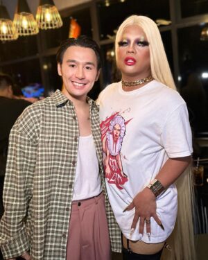 Gigi Era Instagram - Pa mine na lng po 😂 I mean the tyanak merch 😎
Thank you so much for having me and congratulations to you!!!Let’s go miss ma’am @fifthsolomon 

#dragracephilippines #family #businesswoman #bar