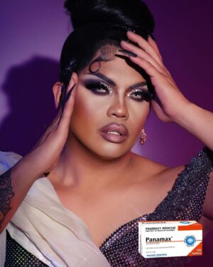 Gigi Era Instagram - Got headaches? CAAAMP!!!
Get your PANAMAX at your nearest @pricelineau now!

#painkiller #dragqueen #hangover #nomore #priceline #headacherelief