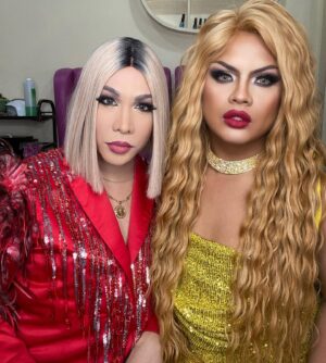 Gigi Era Instagram - My best friend and childhood sister. I’m so proud of you. You’re still the same bitch that I know.
I LOVE YOU and keep slaying the game miss maam!!! Yawa ka!!!😂 @daniela_diva20 

#bff #forlife #viceganda #kalookilike #dragshow #slay #rampa #davaopride #humanhair #wigs #missmaam