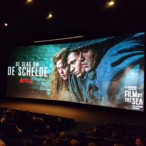 Gijs Blom Instagram - I would like to thank everybody who was with us in Vlissingen yesterday. The cast & crew, Film by the Sea, the veterans, the students, Netflix, but special thanks to the ww2 survivors who shared this special moment with us; Ms. Verbraeken-Blommaart, Ms. Adriaanse, Mr. Geers, Mr. De Looff, and a special special thanks to Mr. Traas, I salute your courage in sharing your story with us. It sincerely was a pleasure meeting you and your daughter. When I asked Mr. Traas after the screening how he experienced it, the first thing he said was, ‘I really don’t like war movies’. I’m taking that as a compliment. Thank you 🙏