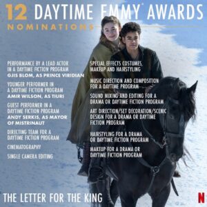 Gijs Blom Instagram - Wow. nominated for a Daytime Emmy award. Very surreal. Thank you!! Incredibly proud of all the other nominations for the amazing team that worked on this. @felixethompson ❤️❤️ AND ESPECIALLY PROUD OF THE BIG MAN HIMSELF @amirwilson_ !!!!!❤️❤️❤️