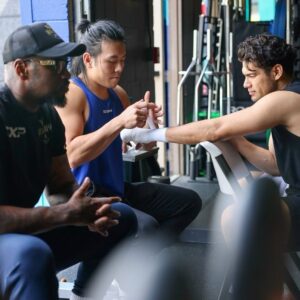 Gilberto Ramírez Instagram - Last Day of Camp for @zurdoramirez as he transitions into Fight Week for his World Title Fight Next Saturday, March 30th from the @youtubetheater in Inglewood,Ca and Live on DAZN📺🥊🇲🇽👑
#AndTheNew 
@goldenboy 
@daznboxing