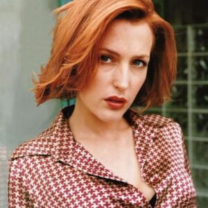 Gillian Anderson Instagram - brat before it was brat 🍏