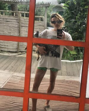 Gillian Zinser Instagram - fire island dump