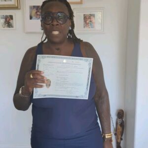 Gina Yashere Instagram - What I'm gonna say every time Ninja asks me to do chores 🤣
From a little girl in Bethnal Green, East London, dreaming of American toys & bikes, the dream followed me to my job as an engineer, working for an American company, hoping to transfer over. Then to my comedy career, where I planned from day one to make it here. It took a lot of hustle, & struggle, & rejection, & more hustle, a bunch of no's, more hustle & a shit ton of self belief. It took making my own stand up specials because no-one would give me one. It took booking my own venues & putting on shows in the US because the comedy clubs wouldn't book me,  BUT I MADE IT!
Living testament to not giving up & using the failures for fuel. 
Now I'm an American citizen heading to Toronto to be on friggin STAR TREK, after a 5 year run of my sitcom @bobheartsabishola, while writing several other projects.
Think I did alright....

In conclusion. DON'T LET ANYONE LIMIT YOUR DREAMS. 
OK, boarding now
Peace🖖🏾🖖🏾

Oh yeah, & VOTE KAMALA!! 😉

#ginahasspoken #isaidwhatisaid #andwhat #noapologies #ginasrants
#ginabackinhollywood #comedian #showrunner #writer #actor #newuscitizen